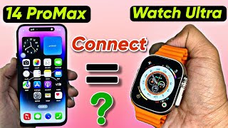 How to Connect Apple Watch Ultra⚡Clone With IOS and Android Device🔥 Customized Wallpaper in Ultra😱 [upl. by Baumbaugh]