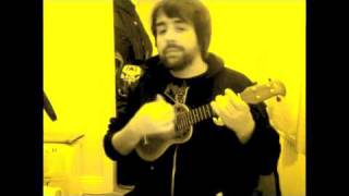 Flash Gordon Queen Ukulele cover Flash applause ovation and Kala Ubass [upl. by Eintrok]