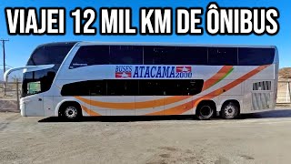 VIAJEI 12 MIL KM DE ÔNIBUS NA AMÉRICA DO SUL [upl. by Hasheem]