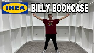 Best LEGO Display with Ikea Billy Bookcase  How to Assemble Ikea Billy Bookcase [upl. by Suiradal449]