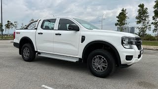 2022 Ford Ranger 20 4X4 XL High Rider Double Cab StartUp and Full Vehicle Tour [upl. by Ila476]