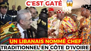 LE PRESIDENT DES LIBANAIS 🇱🇧 NOMMÉ CHEF TRADITIONNEL EN CÔTE D’IVOIRE 🇨🇮 SUIVEZ JUSQU’À LA FIN 🥱 [upl. by Lotsirhc75]