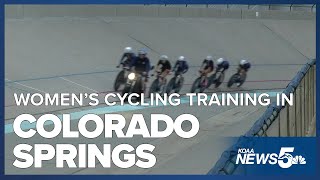 Team USA womens cycling athletes train at Colorado Springs camp [upl. by Hepsiba]