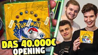 Wir haben ein 40000€ Pokemon Display geöffnet🔥😱 [upl. by Meehahs]