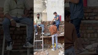 Majdur hi bana diya 😅 minivlog shortvideo majdur construction mobilerepairing vlog vlogger [upl. by Marcell]