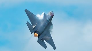 F35 Lightning II Pilot Takes the Skies by Storm with Unreal Maneuvers [upl. by Ennaesor]