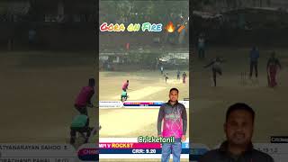 Gora On fire 🔥🏏cricketanil ipl cricket tenniscricket tennisballcricket [upl. by Kellie]