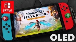 Immortals Fenyx Rising  Nintedno Switch OLED Handheld Gameplay part 2 [upl. by Annahpos559]