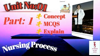 Nursing process unit1 BSN2 semester whatch video important mcqs concept  New Explanation [upl. by Rimola954]