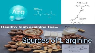 what r sources of L arginine [upl. by Aihsekat]