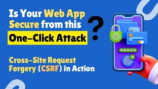 Testing CrossSite Request Forgery CSRF attack in your web app with example and secure [upl. by Atinad355]