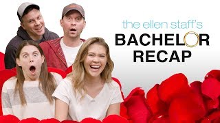 The Ellen Staff’s Bachelor Recap Caelynn Tells All [upl. by Ennire]