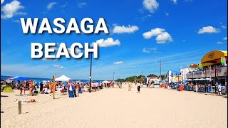 WASAGA BEACH Best Beach in Ontario Canada [upl. by Saixela414]