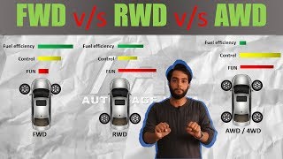 AWD vs RWD vs FWD Explained with Animation  AutoRage Explained ep 12 [upl. by Durno662]