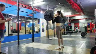 192 crossfit open workout Alia Nurgatina [upl. by Ailam]