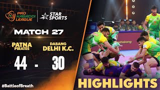 AshuVinays Super 10s fall short as Patna wins against Delhi  ProKabaddiOnStar 2024 HIGHLIGHTS [upl. by Arturo755]