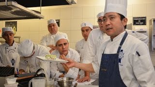 CHILENOS EN LIMAPERUCocinando en Le cordón Bleu Lima [upl. by Ahselrac]