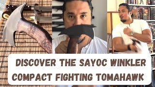 Mastering The Special Forces SayocWinkler Compact Fighting Tomahawk  James ReeceTerminal List [upl. by Dituri93]