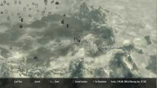 Skyrim Treasure Map 9 Guide amp Location IX [upl. by Iorio784]