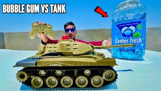 RC Fighter Military Tank Vs Bubblegum Track  Chatpat toy TV [upl. by Eednas]