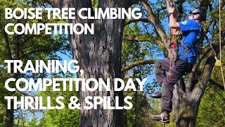 Dans journey to Boise tree climbing competition 2023 [upl. by Shanda360]