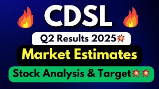 CDSL share q2 results 2025 share analysisCDSL share latest newsResult today [upl. by Ytrebil570]