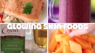 5 Foods For Glowing Skin MY Healthy Skin Diet  Rachel Talbott [upl. by Rahs]