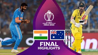 Cricket World Cup 2023 Final  IND v AUS  Highlights [upl. by Nayrb]