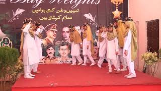 Sinf e Aahan Song Girls Performance in Bay Heights Schools [upl. by Eignav656]