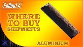 Fallout 4  How to Find Shipments of Aluminium Guide  Complete Material Guide [upl. by Acillegna]