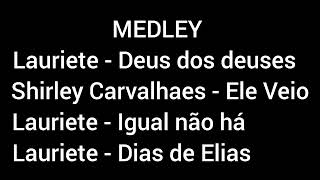 Medley Pentecostal  Para Congressos com letra [upl. by Yenffit]