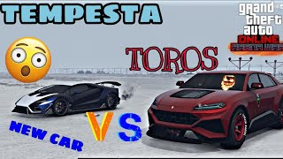 PEGASSI TOROS VS TEMPESTA quot DRAG RACE quot IN GTA 5 ONLINE [upl. by Guarino]