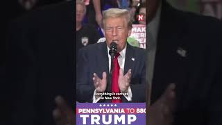 Trump Announces New York Rally At Madison Square Garden [upl. by Ree654]