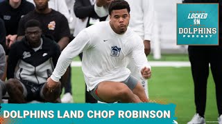 Miami Dolphins Draft Chop Robinson With 21st Pick In 2024 NFL Draft [upl. by Sivam]