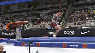 Taylor Burkhart  Vault  2023 Xfinity US Championships  Senior Men Day 1 [upl. by Eibmab]