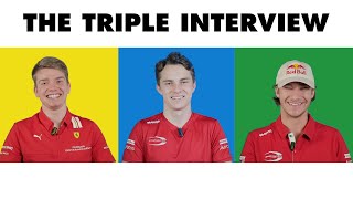 The Triple Interview  F3 Champions Edition [upl. by Bittencourt651]