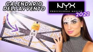 CALENDARIO DELLAVVENTO NYX 2022 🎁 [upl. by Winchester]