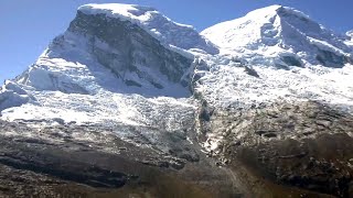 Avalancha en el Nevado Huascarán  Yungay Áncash Perú [upl. by Lorrayne]