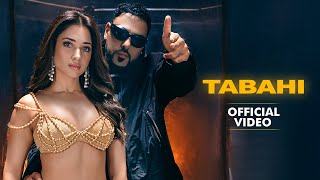 Badshah  Tabahi Official Video  Tamannaah  Retropanda Part 1 [upl. by Atalanta]