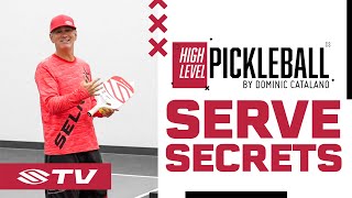 Serve to WIN in Pickleball Drills for Power amp Precision You Need to Know [upl. by Tecu266]