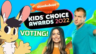 Voting For The Kids Choice Awards 2022 [upl. by Durgy]