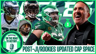 Eagles PostJune 1st Cap Space  Cox amp Kelce Cap Details  James Bradberry Rookie amp Top 51 Cap Hits [upl. by Westlund176]