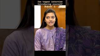 Ias topper srishti deshmukh interviewupsciasips [upl. by Emawk362]