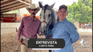 BETO PEÑA Arrendador de Antonio Aguilar Vicente Fernández y Joan Sebastian  🐴 [upl. by Yona]