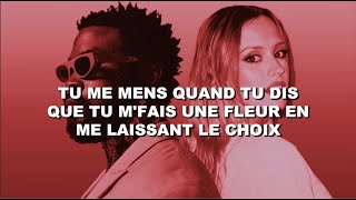 Damso ft Angèle  Tout tenter Paroles damso angèle touttenter paroles [upl. by Dymoke436]