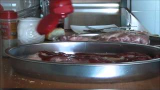 Como cocinar costillas de cerdo al horno con salsa barbacoa [upl. by Swihart]