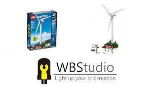 WBS LEGO 10268 Creator Vestas Wind TurbineLight Kit [upl. by Grieve]