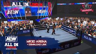 AEW ALL IN 2024 ARENA FOR WRESTLING REVOLUTION 3D AEWAllIn AEWAllInLondon [upl. by Lila]