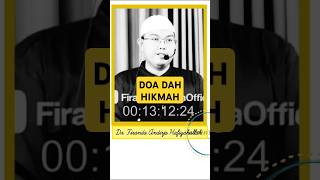 DOA DAN HIKMAH Nasehat Ustadz Firanda Andirja Hafizahullah ustadzfirandaandirja [upl. by Ahsein987]