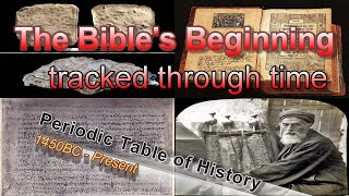 The Bibles Beginning Tracked Through Time [upl. by Notrub]